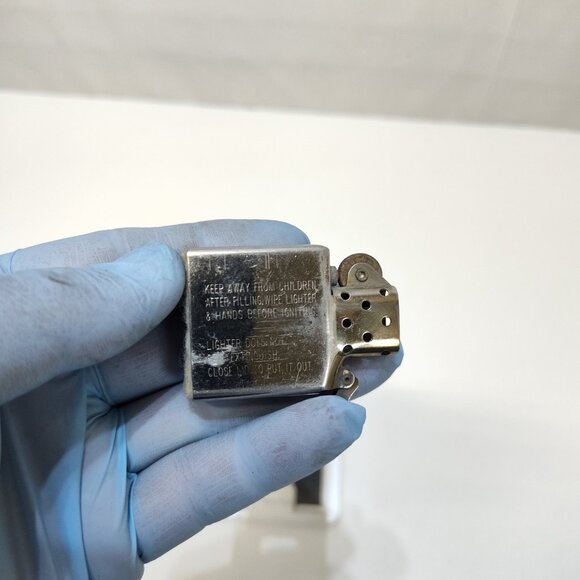 Zippo Factory Error 65th Anniversary Limited Edition Lighter 1932-1997 RARE VTG - Picture 9 of 9